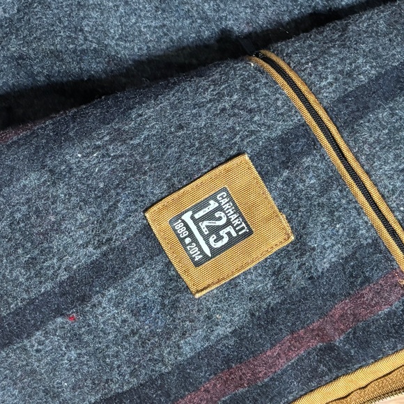 Carhartt Brown Blanket Lined Jacket 2XL Tall - Picture 6 of 15